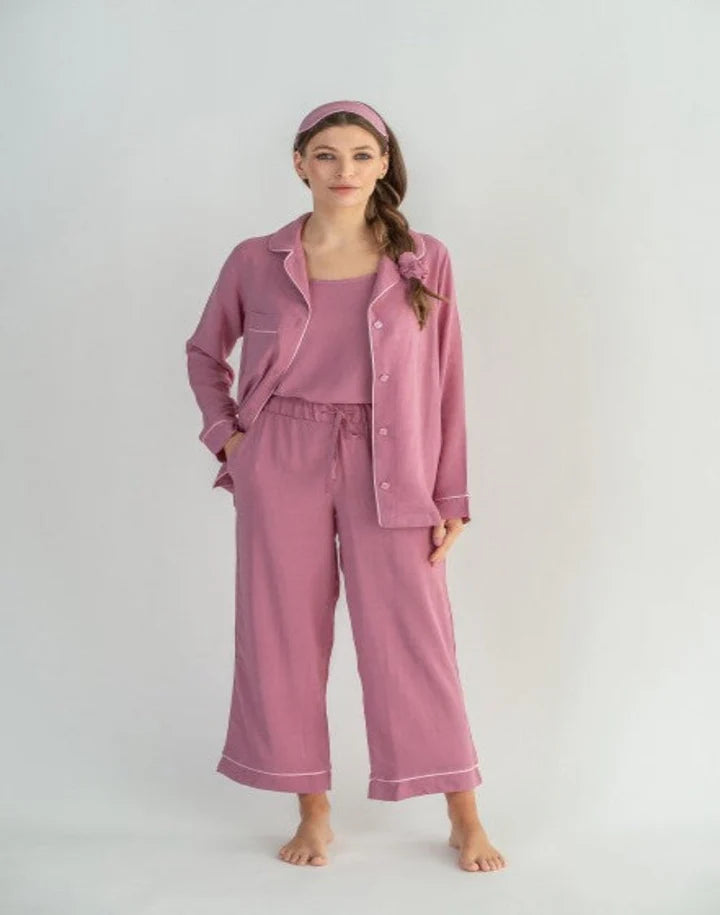 Style Heaven 6 PCS WONMEN PAJAMA SET PINK