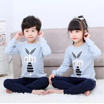 PLAY BLUE RABBIT PRINTED KIDS WEAR