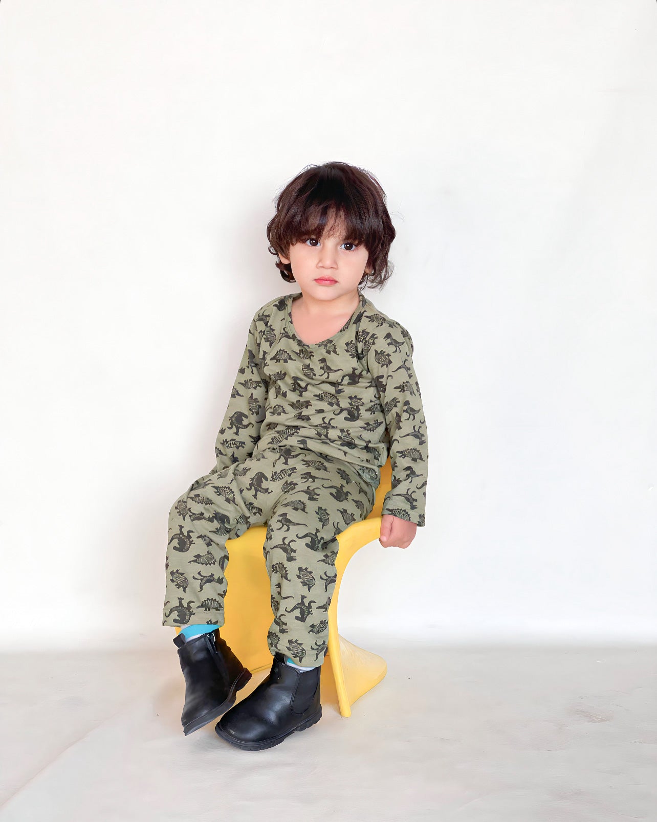 BABY/BOY DINO STYLE PRINTED KIDS WEAR - #3006