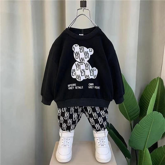 BLACK BEAR KIDS WINTER PANEL TRACKSUIT